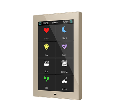 Zennio CX50 | KNX Οθόνη Αφής - Σαμπανί
